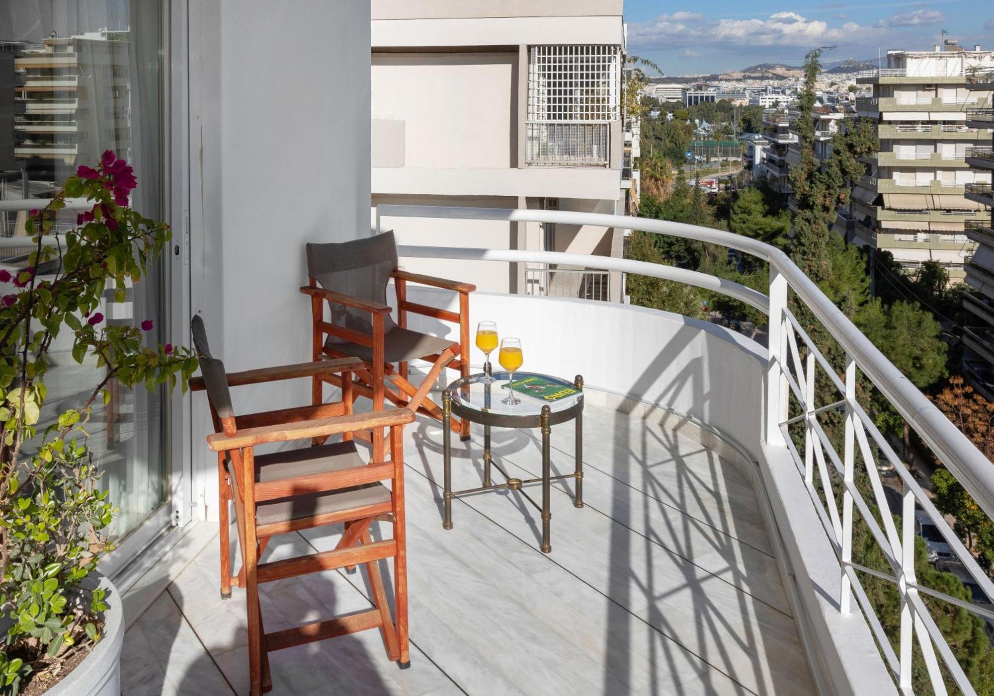 Nice Sea View Elegant Apartment Athena Bagian luar foto