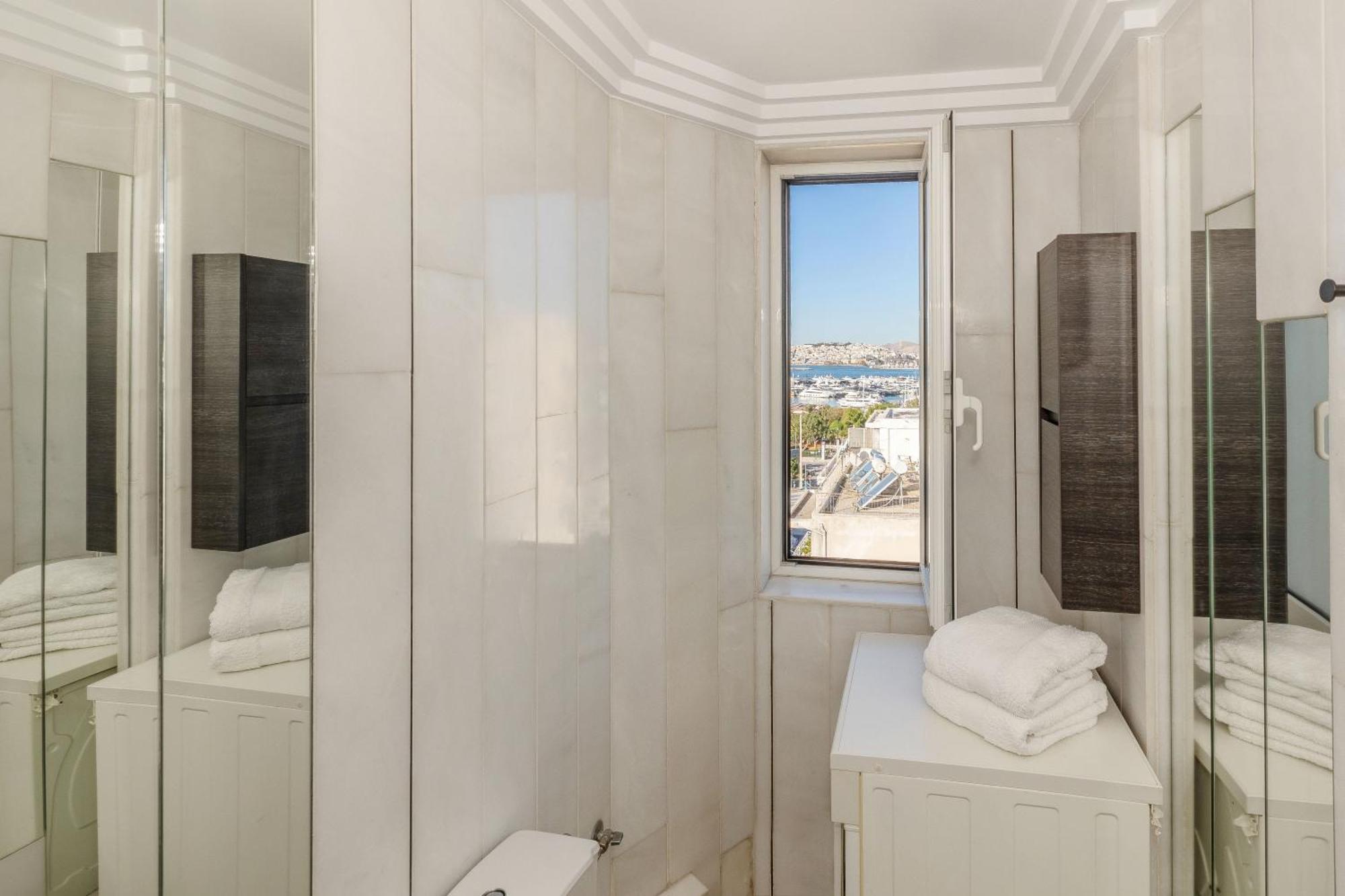 Nice Sea View Elegant Apartment Athena Bagian luar foto