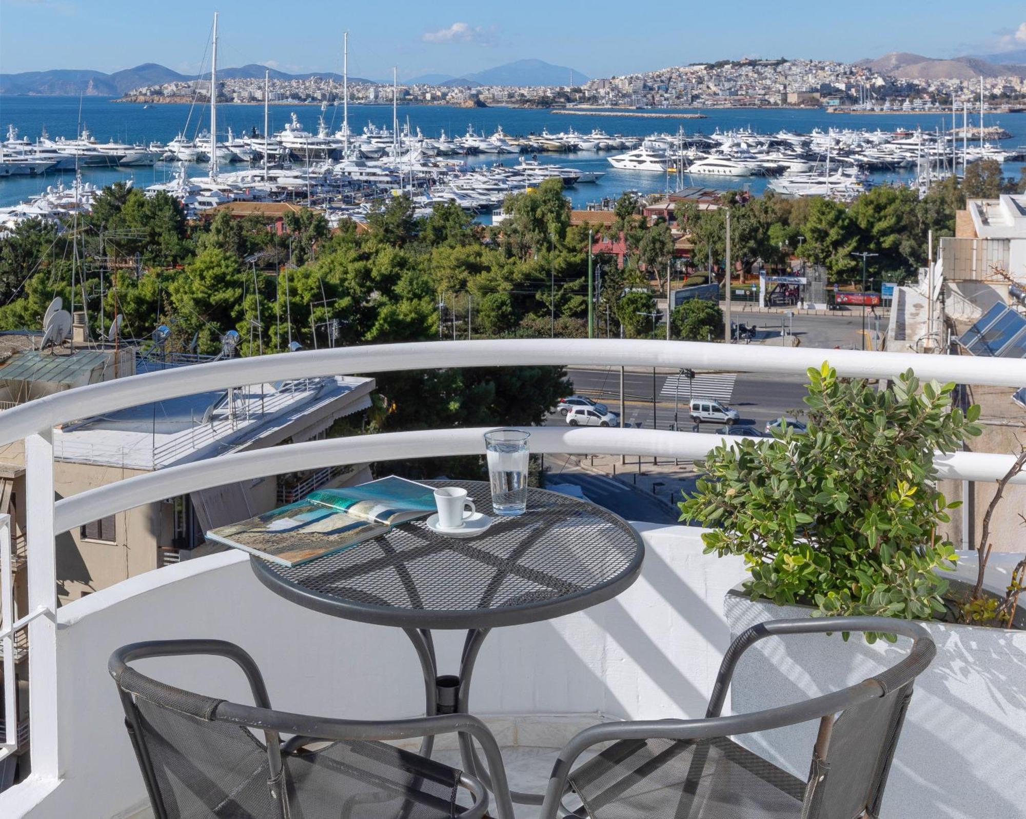 Nice Sea View Elegant Apartment Athena Bagian luar foto