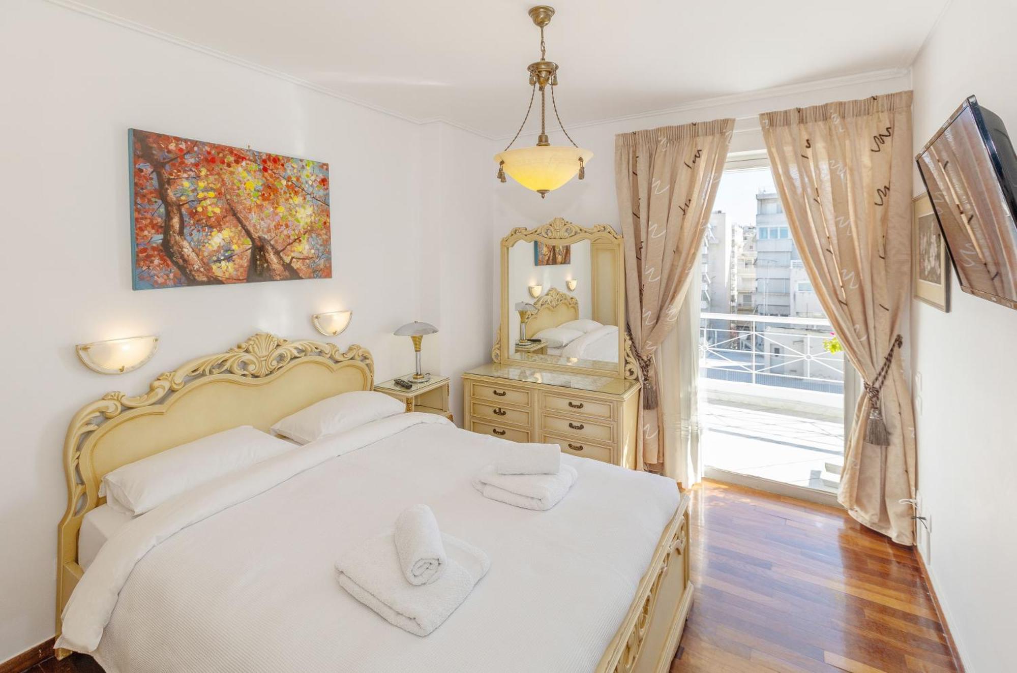 Nice Sea View Elegant Apartment Athena Bagian luar foto