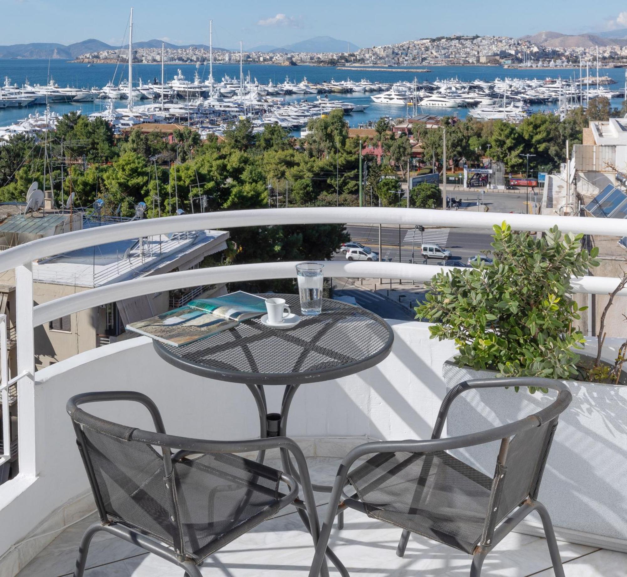 Nice Sea View Elegant Apartment Athena Bagian luar foto