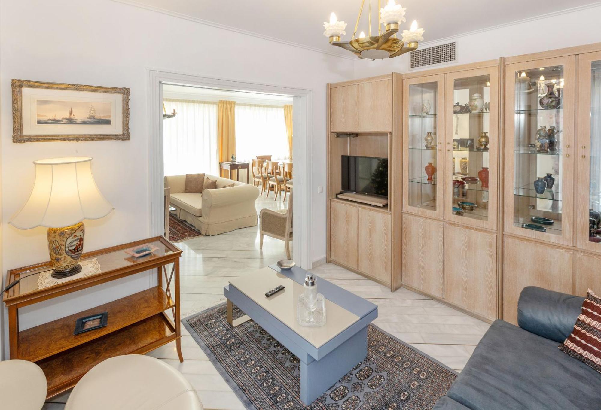 Nice Sea View Elegant Apartment Athena Bagian luar foto
