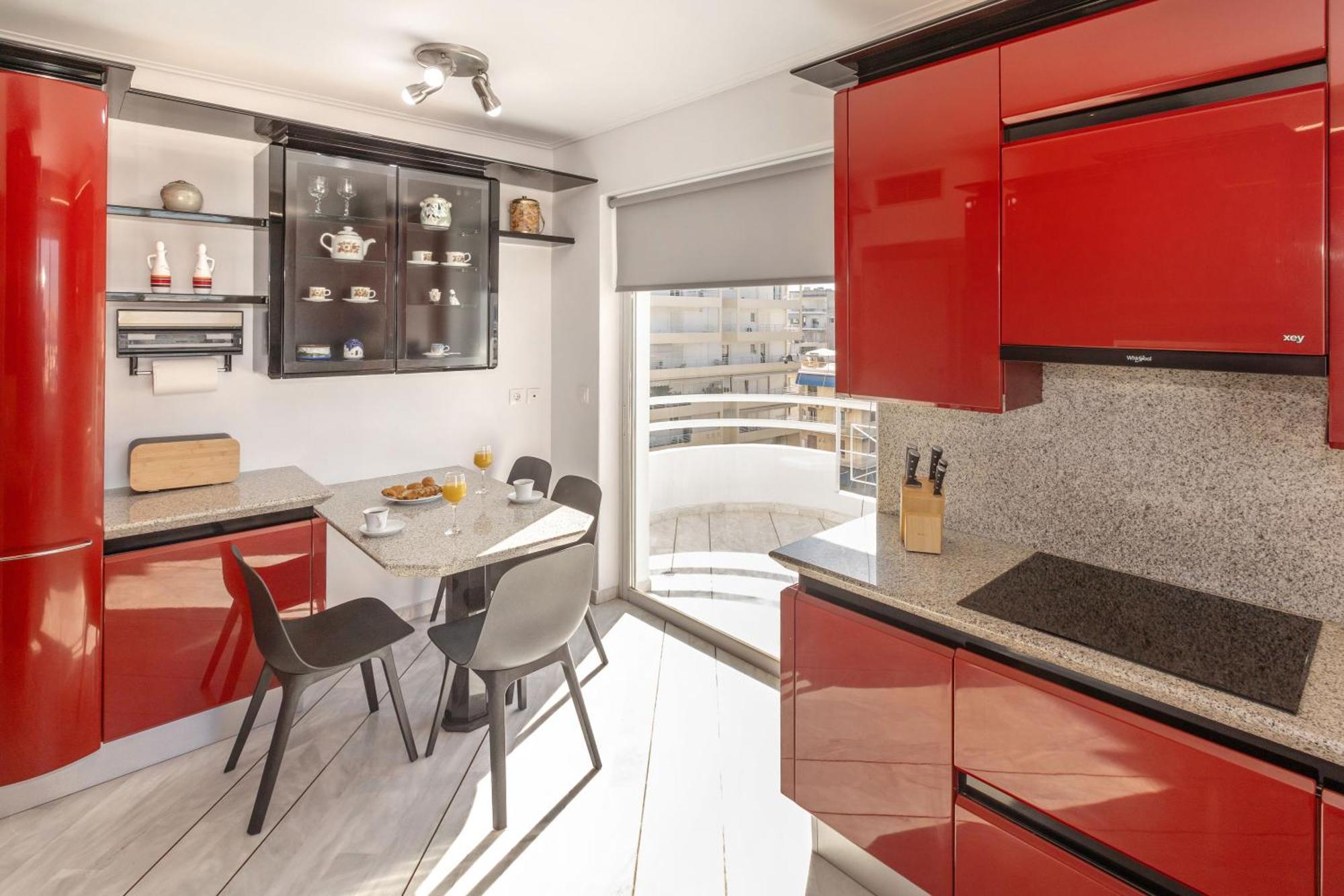 Nice Sea View Elegant Apartment Athena Bagian luar foto
