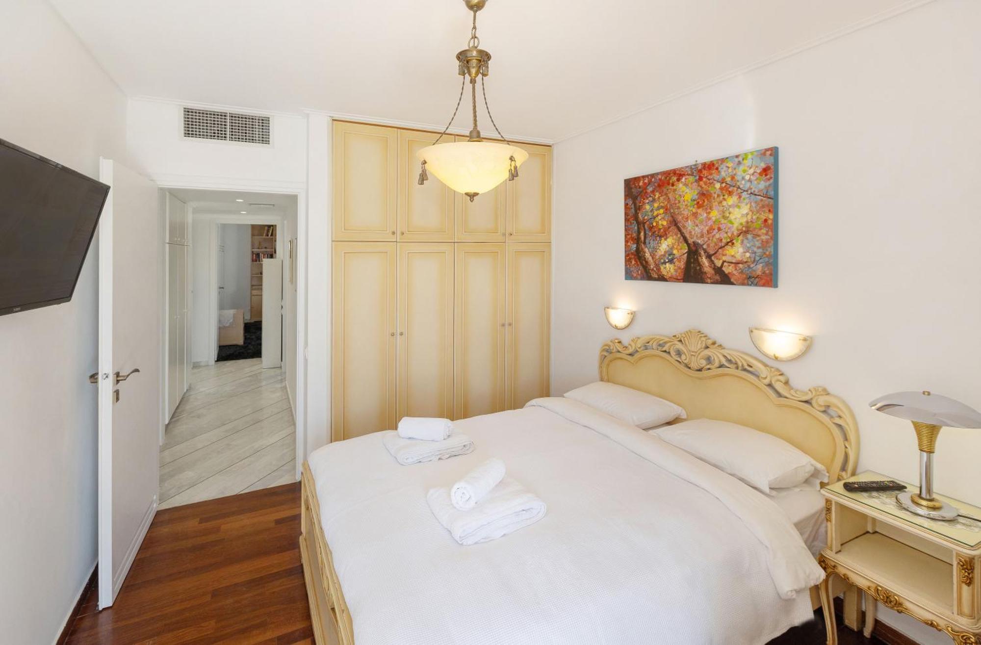 Nice Sea View Elegant Apartment Athena Bagian luar foto