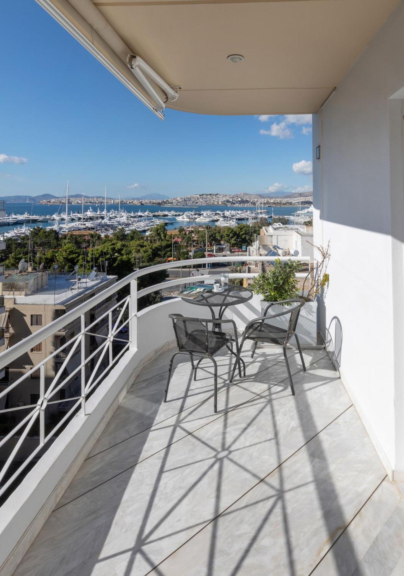 Nice Sea View Elegant Apartment Athena Bagian luar foto