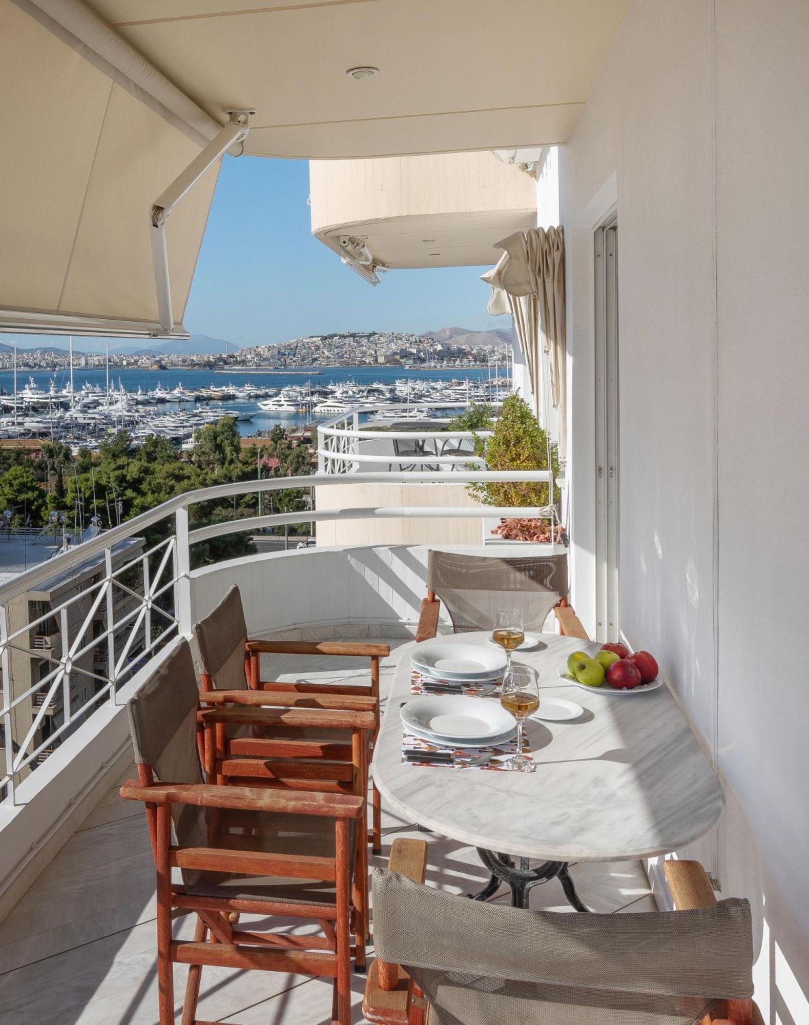 Nice Sea View Elegant Apartment Athena Bagian luar foto