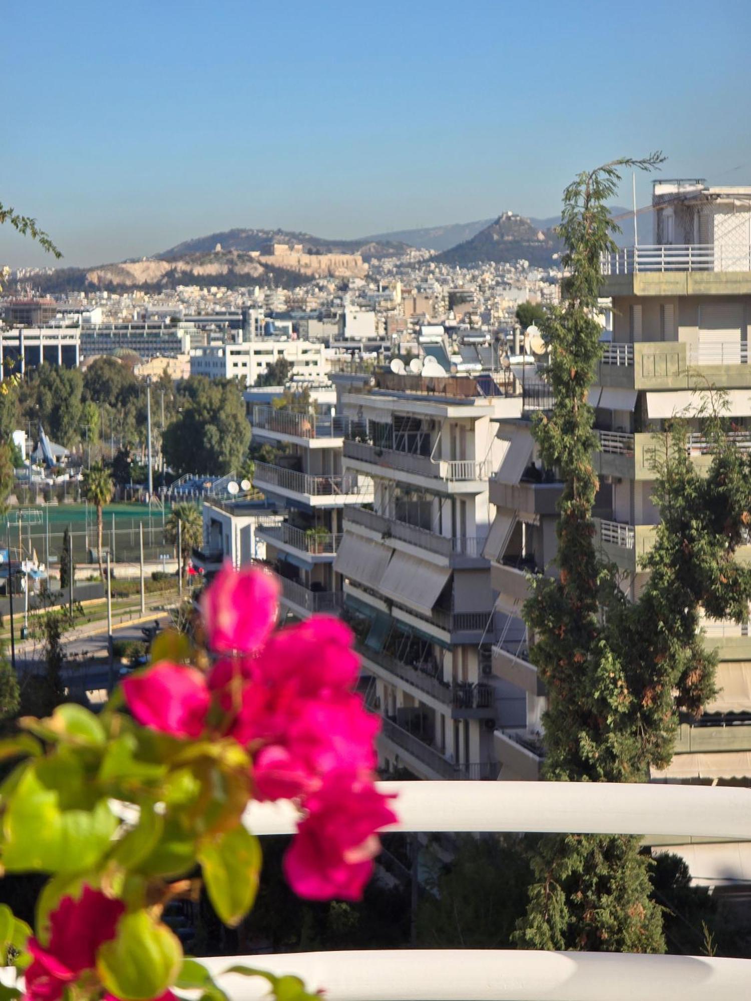 Nice Sea View Elegant Apartment Athena Bagian luar foto