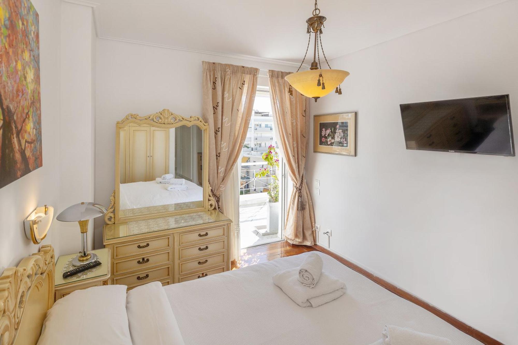 Nice Sea View Elegant Apartment Athena Bagian luar foto