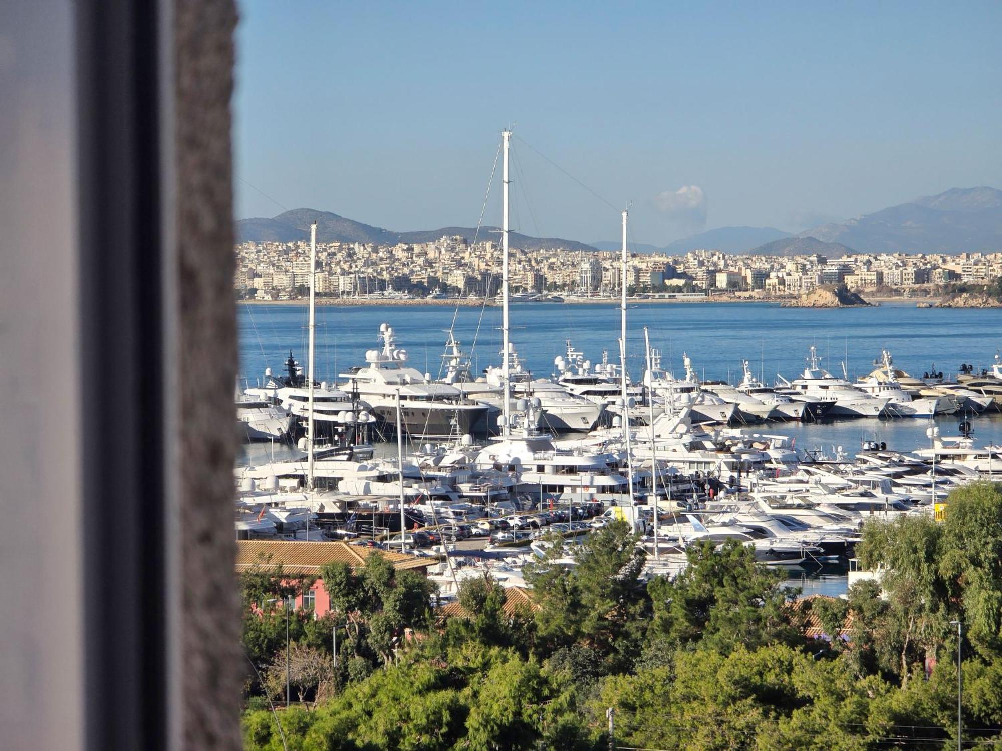 Nice Sea View Elegant Apartment Athena Bagian luar foto